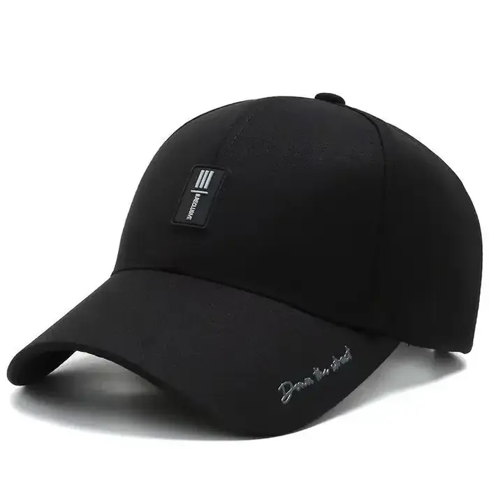 Casquette de baseball unisexe brodée extensible