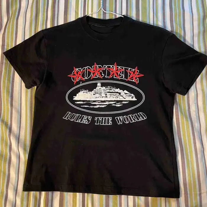 T-shirt décontracté rétro classique tendance style île, 100 % coton, motif graphique, pour homme et 