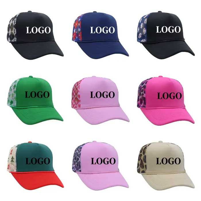 Casquette de camionneur publicitaire avec Logo imprimé personnalisé