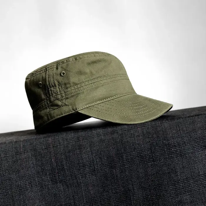 Casquette plate en coton de couleur unie pour hommes et femmes, taille unique, casquette à visière f