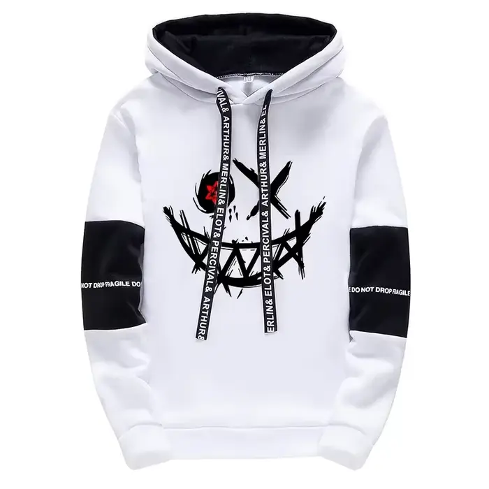 Sweat-shirt à capuche pour hommes, toutes saisons, survêtement de Sport décontracté, mode urbaine, S
