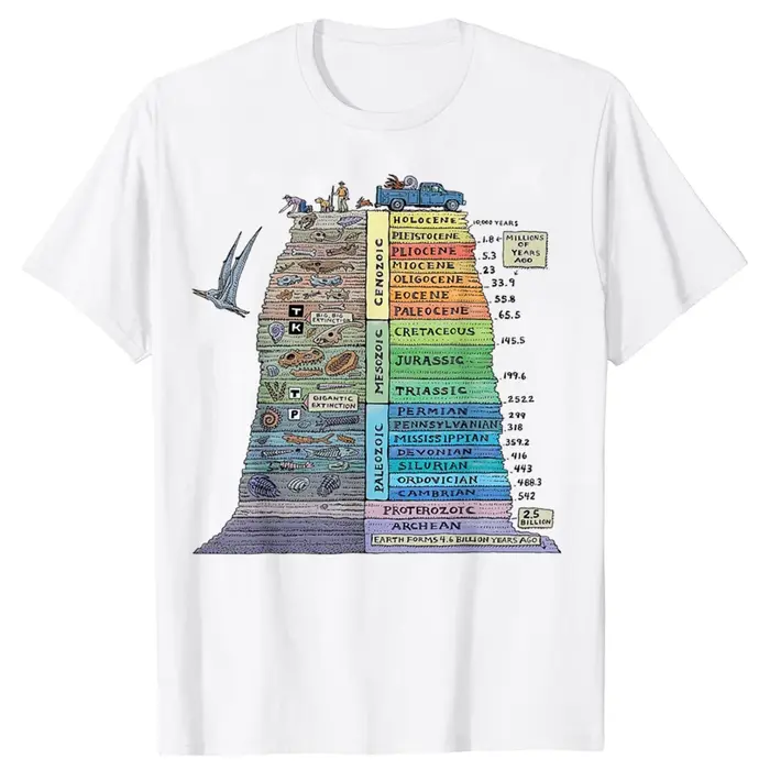 Géologie drôle forme de terre géologue Rock collecteur T-shirts hommes mode t-shirt style décontracté 100% coton ample