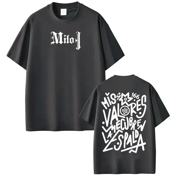 Rappeur Milo J mode graphique T-shirt hommes femmes