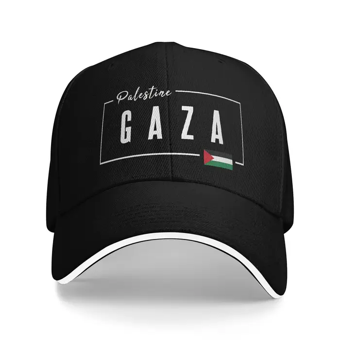 Casquette de Baseball décontractée d'été, drapeau de Gaza Palestine, chapeau de camionneur de Sport 
