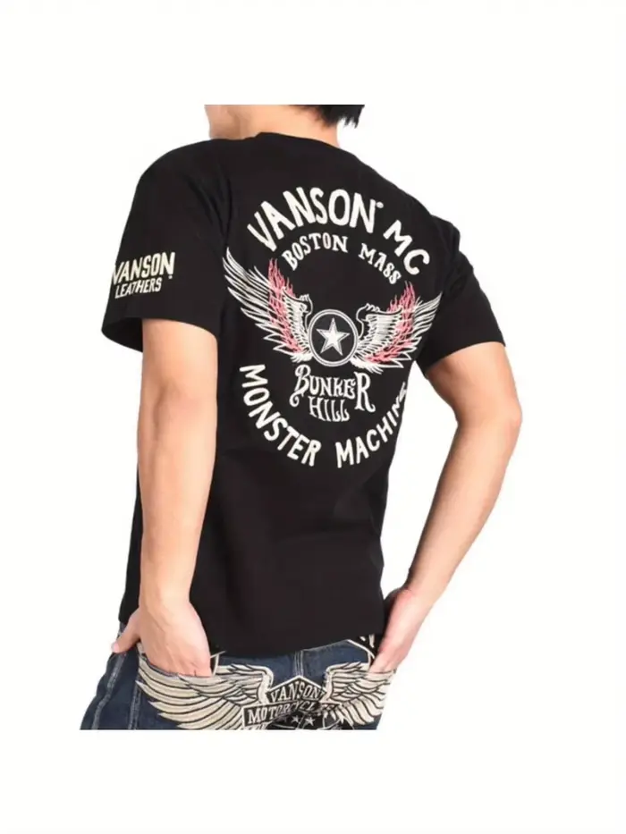 T-shirt Benson Vanson, T-shirt à manches courtes à motif ciel étoilé pour hommes et femmes, style dé
