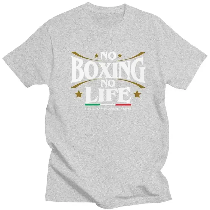 T-shirts « No Boxing No Life » pour hommes et femmes