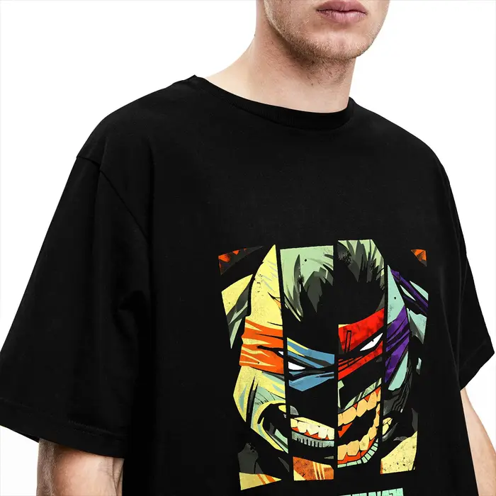 T-shirt TMNT Face Strips Eastman pour hommes