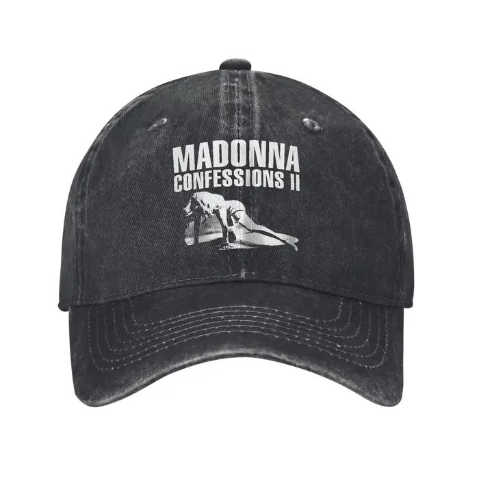 Casquette de baseball Madonna Confessions II 2026 pour hommes et femmes, casquette de camionneur rég
