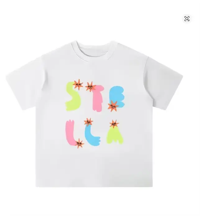 T-shirt en coton Stella McCartney tendance été 2026 pour hommes et femmes – Décontracté, polyvalent,