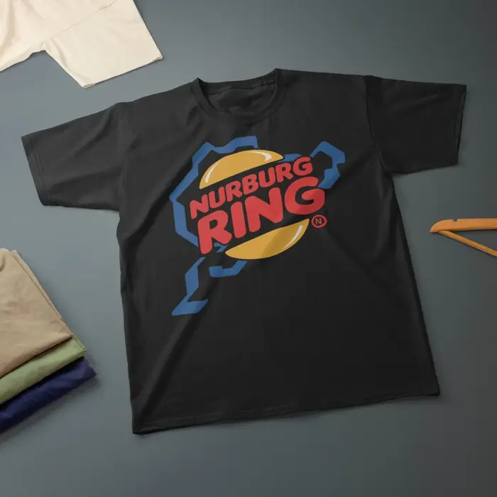T-Shirt Nurburgring Burger pour motards