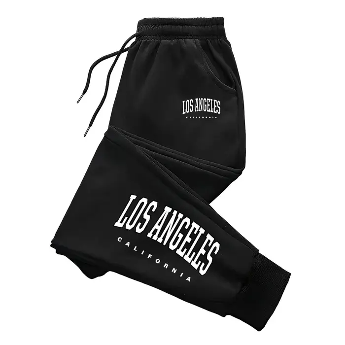 Pantalon de survêtement pour homme, imprimé, décontracté, vêtement de sport, pour activités de plein