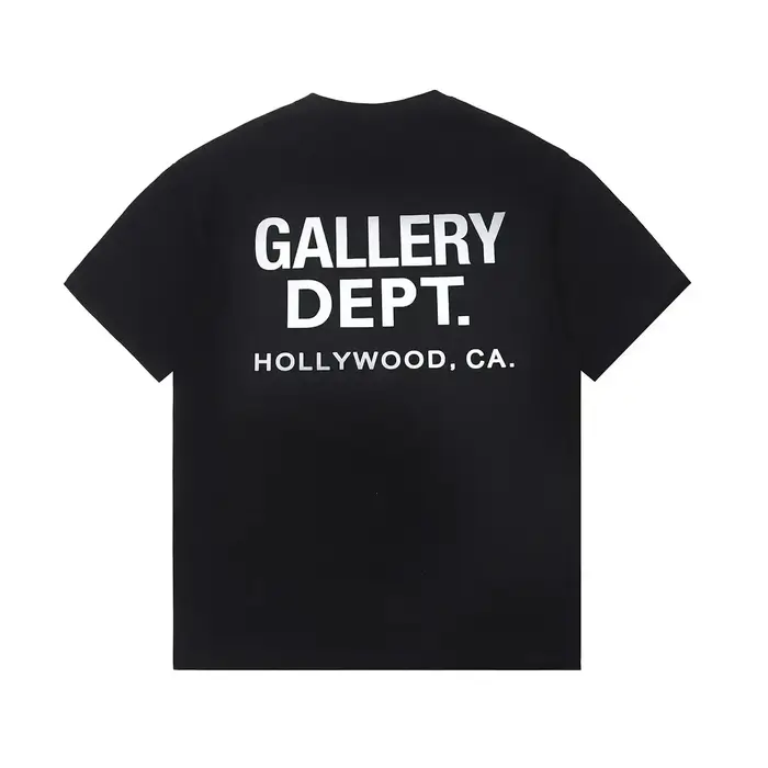 Nouveau T-shirt Vintage 2026 Style Urbain, Imprimé 'Gallery' et Lettres Tendance, Col Rond Décontrac
