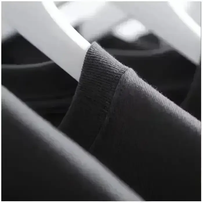 T-shirt en coton noir LA Tour pour hommes