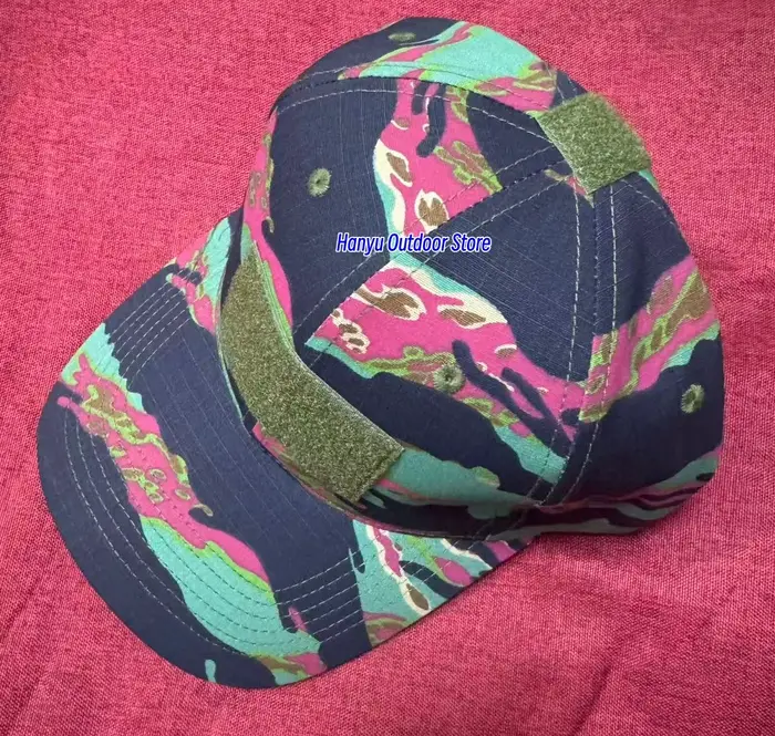 Casquette de baseball d'extérieur à motif camouflage tigre de Miami, produit personnalisé