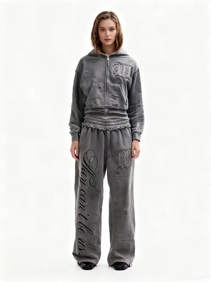 Sweat-shirt à capuche zippé double couche pour femme