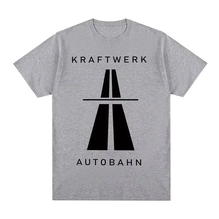 Kraftwerk Autobahn Music T-shirt vintage électronique synthétiseur Neu! Krautrock