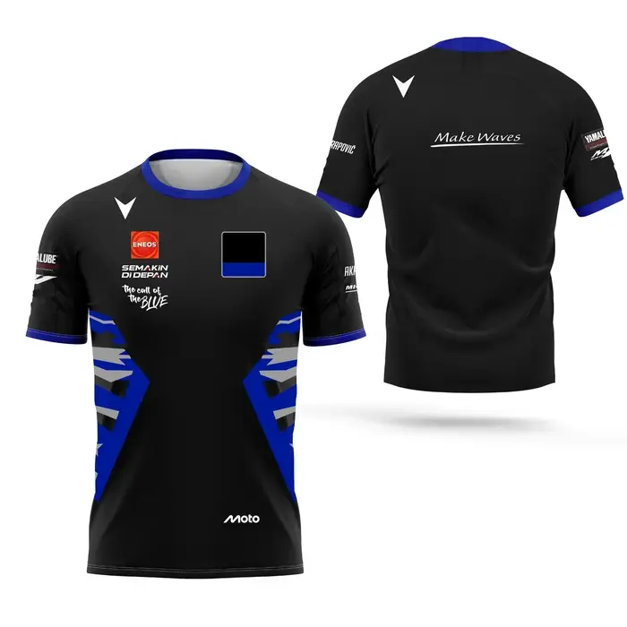 2025 tendance d'été nouvelle course de moto No.20 Fabio Quartararo hommes et femmes T-Shirts sport décontracté Cool hauts à la mode