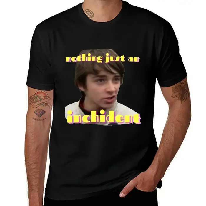 T-shirt autocollant pour homme, Charles Leclerc, Rien qu'un incident, Meme F1, Sweat pour garçon, Gr