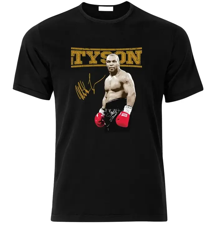 T-shirt de champion de boxe Iron Mike