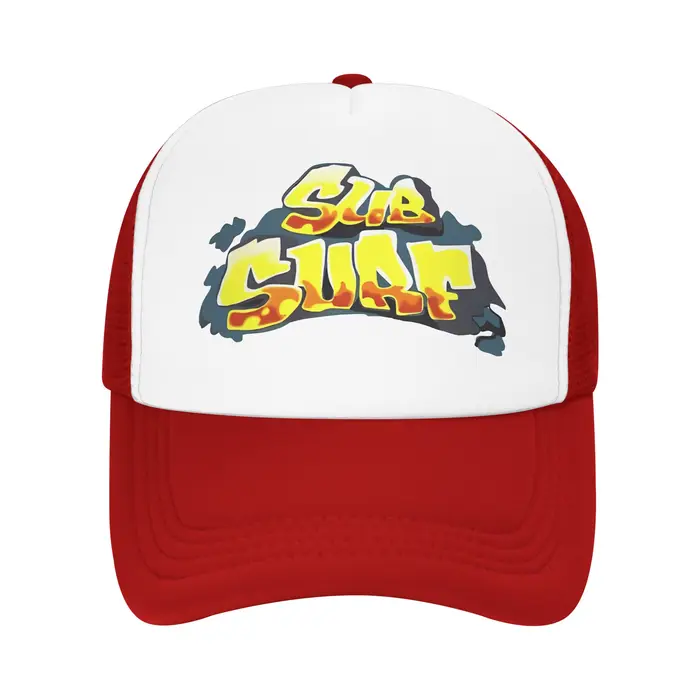 Casquettes de camionneur Subway Surfers unisexe