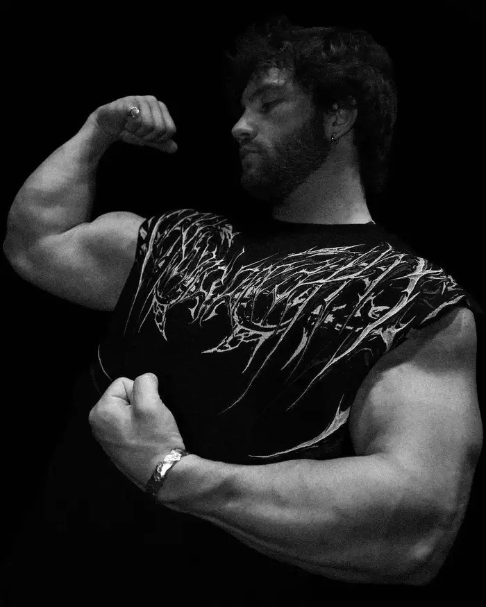 Breathedivinity - Marque de mode de rue américaine - T-shirt de sport et de fitness pour hommes en pur coton