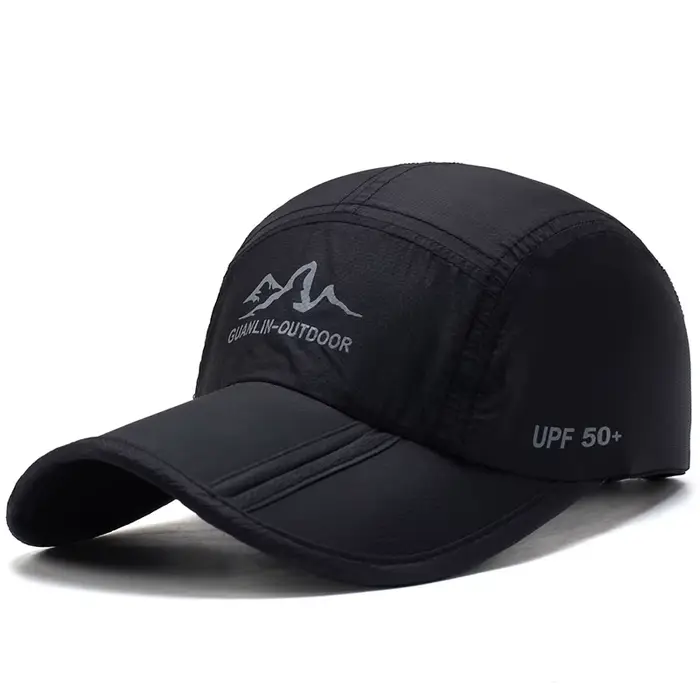 Casquette de Baseball à séchage rapide pour hommes, pare-soleil respirant, pliable, pour Sport de pl