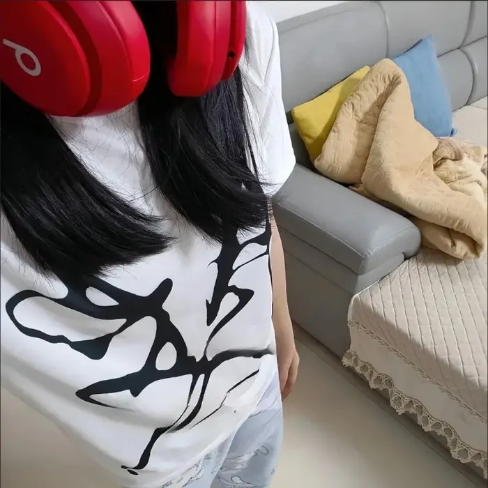 Anime Alien Cosplay scène jusqu'à décontracté blanc t-shirt à manches courtes idole Costume Halloween haut de fête