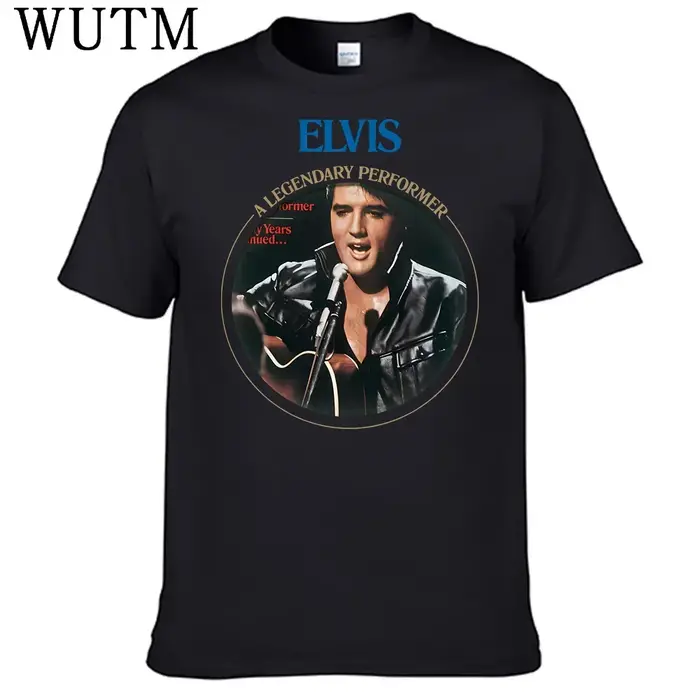 Presley Elvi t-shirt 100% coton pour hommes, chemise