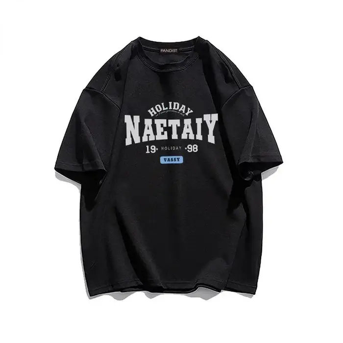 T-shirt oversize pour femme, imprimé alphabet Harajuku, manches courtes, vêtements gothiques pour ho