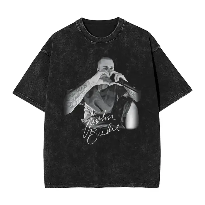 T-shirt JB Bieberchella 2026 pour hommes, 100% coton, t-shirts géniaux, col rond, manches courtes, v