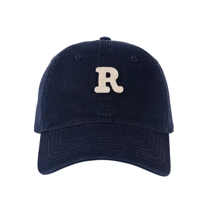 Visage vert petit nouveau R lettre Baseball chapeau femmes polyvalent blanc Couple