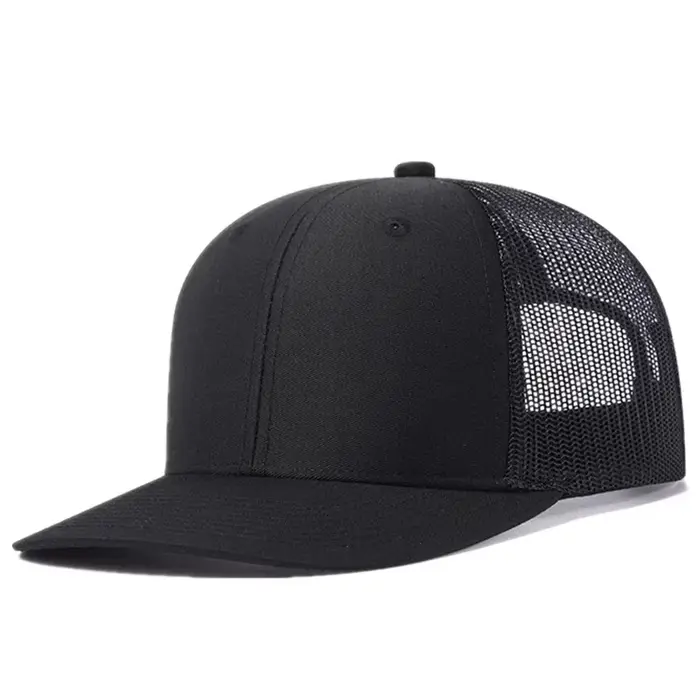 Offre spéciale casquette unisexe à bord légèrement incurvé Style chapeau de camionneur hommes et fem