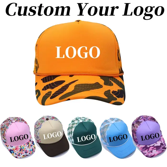 Casquette de camionneur publicitaire avec Logo imprimé personnalisé