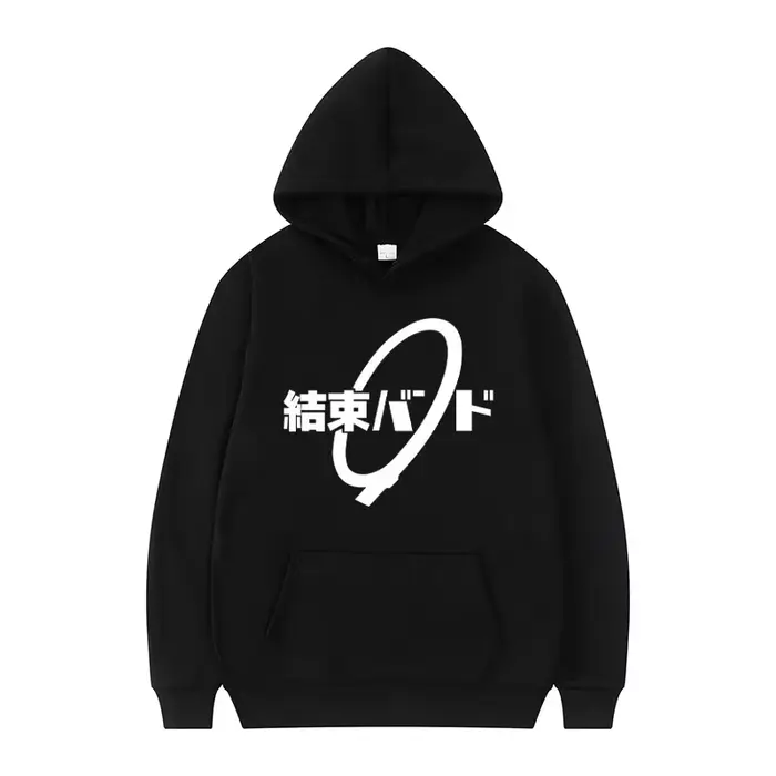 2025 Sweat-shirt à capuche streetwear décontracté à la mode Play BOCCHI LE ROCK! Sweat-shirt à capuc