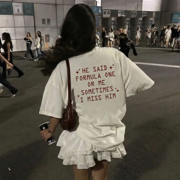 T-shirt décontracté vintage américain avec slogan