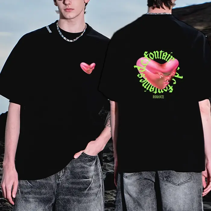 T-shirt imprimé 2026 Fontaines DC Romance pour hommes et femmes