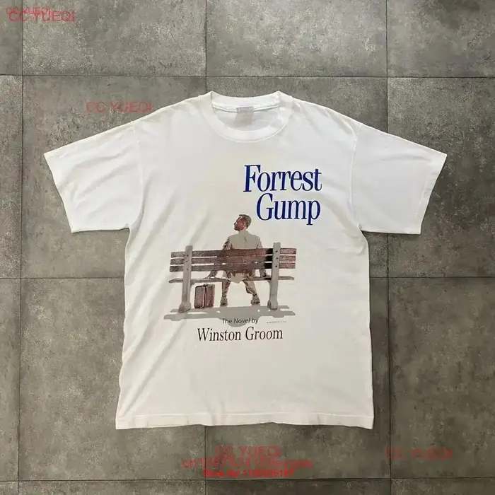T-shirt du film Forrest Gump des années 90