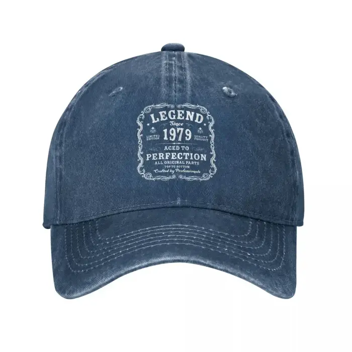 DistMurcia-Casquette de baseball vintage en coton unisexe, 45 ans, pour l'extérieur, toutes saisons,