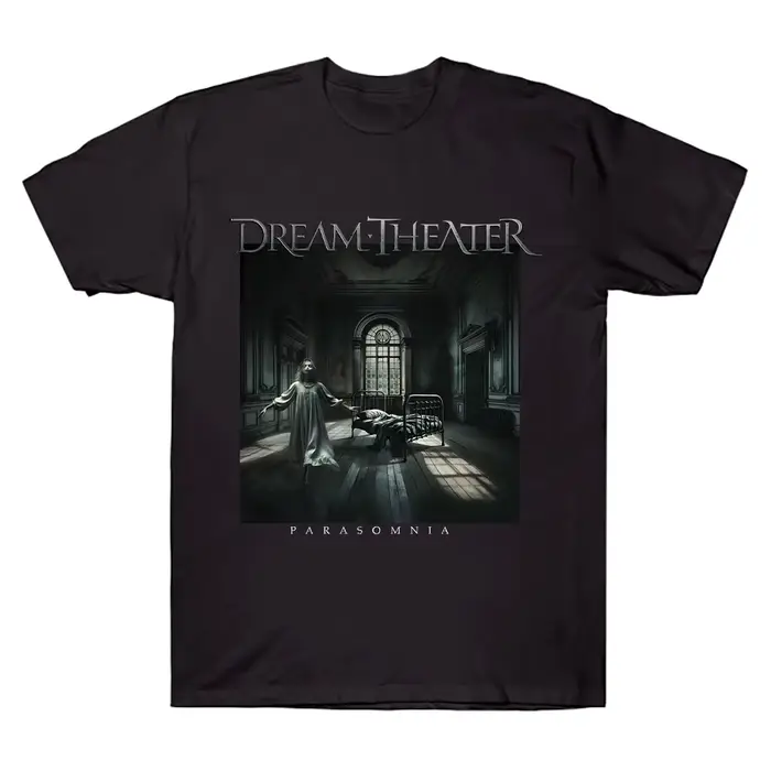 Dream Theatre Parasomnie T-shirts homme T-Shirt Coton Manches Courtes Hip Hop Vintage Bande T-shirts