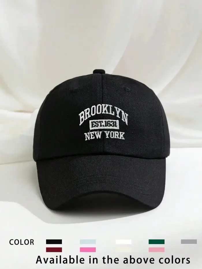 BROOKLYN 1631 lettre brodée casquette de Baseball adulte réglable mode Hip Hop sport loisirs casquettes camionneur parasol Cowboy chapeau