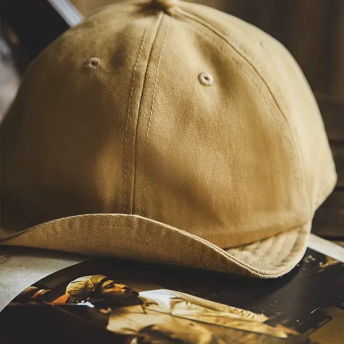 Maden rétro casquette à visière pour hommes béret de créateur streetwear à bord court chapeau à rabat décontracté gavroche chapeaux jean bleu kaki Amekaji porter