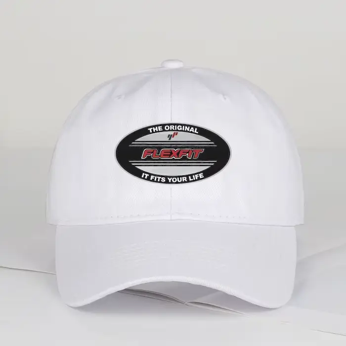 Casquette de baseball ovale à imprimé FLEXFIT original