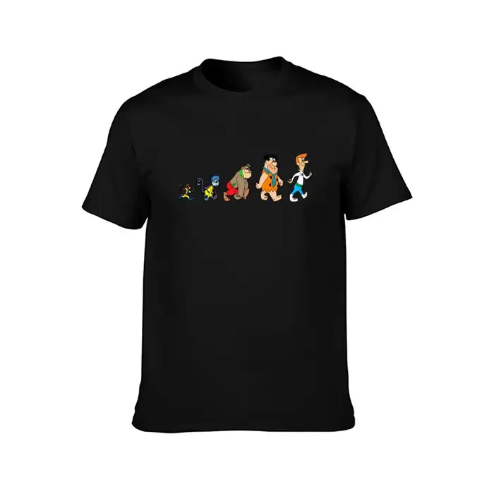 Hanna Barbera Evolution T-Shirt Vêtements Kawaii