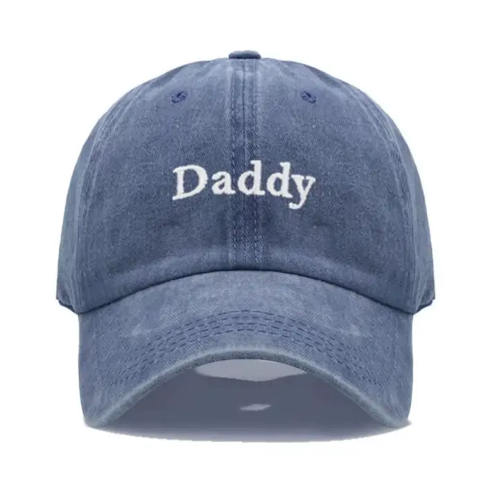 1 Paire de Casquettes de Baseball Décontractées Brodé DAD MOM pour Hommes et Femmes, Casquettes de G