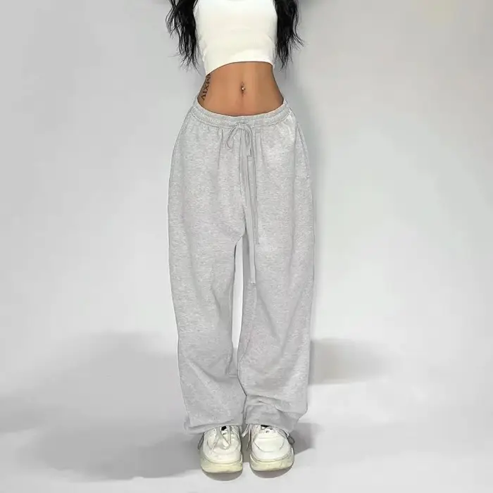 Pantalon de jogging droit pour femme, pantalon de sport tendance, pantalon de course et de yoga, pan