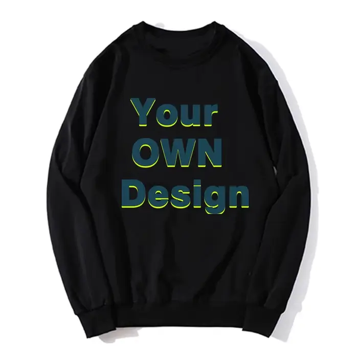 Sweat à capuche en coton pour hommes, personnalisé avec votre conception ici, texte personnalisé, pull à la mode, vêtements personnalisés pour hommes