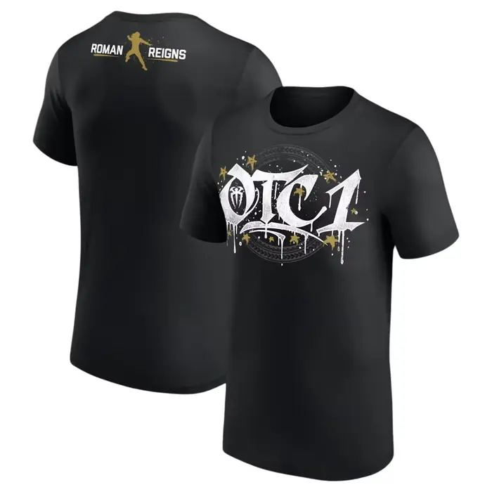 T-shirt Roman Reigns 2026 – Nouveauté Homme Femme – Coton Oversize Tendance Col Rond Manches Courtes