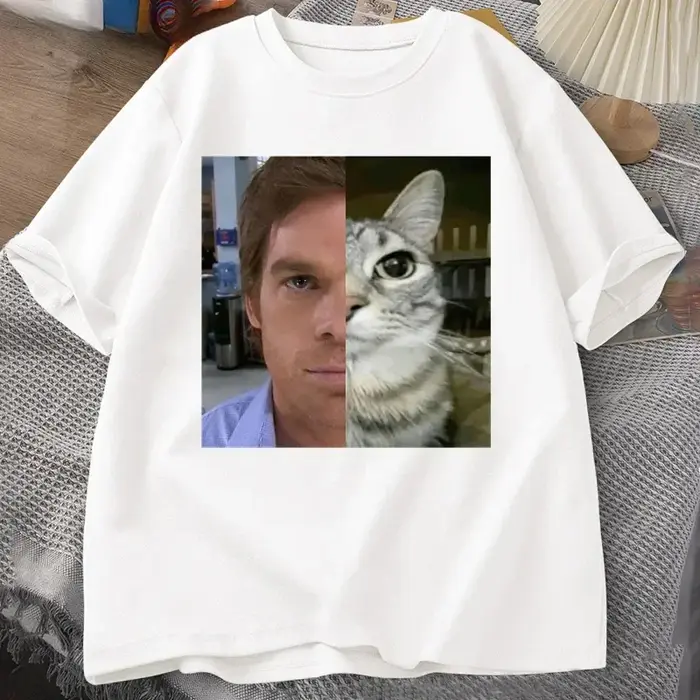 T-shirts Dexter Morgan Cat