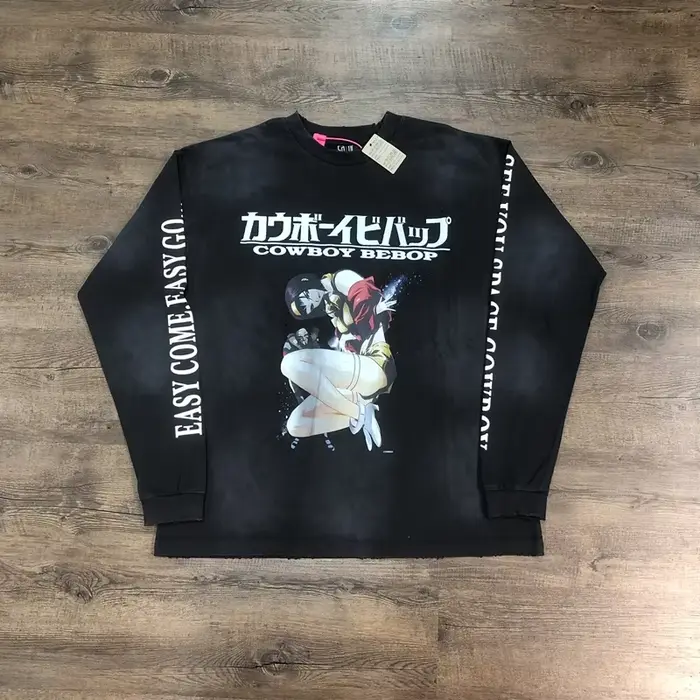 SAINT OF MICHAEL 1:1 mode Streetwear meilleure qualité Vintage vêtements surdimensionné manches longues t-shirt