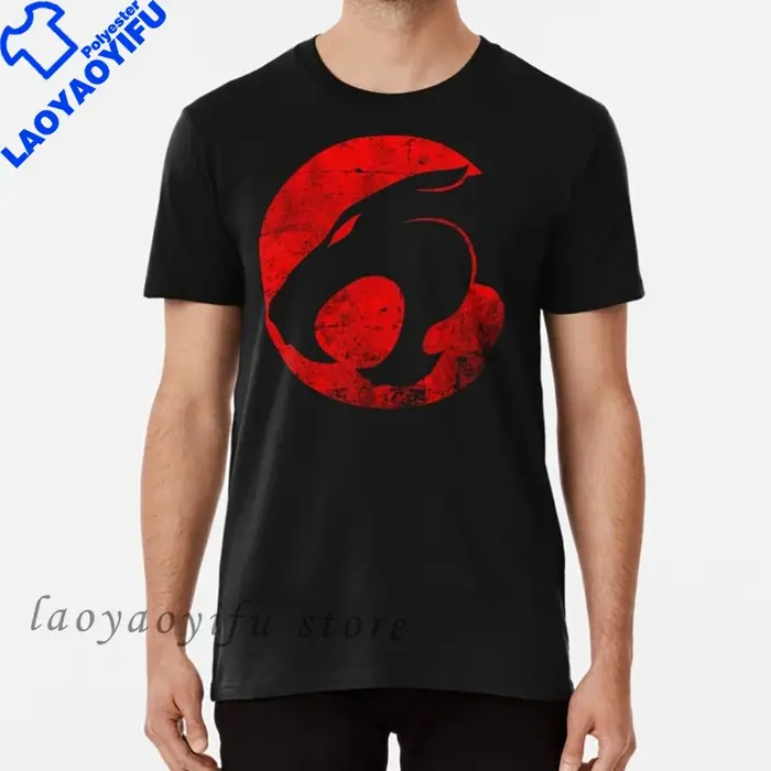 T-shirt Thundercats Discuting Cat, Cool, Thunder Cats, Anime Cartoon, Manga Graphic, Y-Vintage